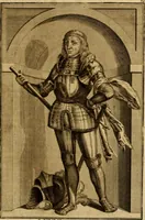 An illustration from Ombrassische Helden-Rüst-Kammer : welche von Ferdinanden, Ertzhertzogen zu Oesterreich, herrlich angerichtet (1735)