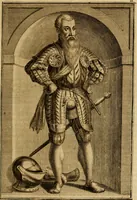 An illustration from Ombrassische Helden-Rüst-Kammer : welche von Ferdinanden, Ertzhertzogen zu Oesterreich, herrlich angerichtet (1735)