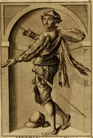 An illustration from Ombrassische Helden-Rüst-Kammer : welche von Ferdinanden, Ertzhertzogen zu Oesterreich, herrlich angerichtet (1735)