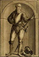 An illustration from Ombrassische Helden-Rüst-Kammer : welche von Ferdinanden, Ertzhertzogen zu Oesterreich, herrlich angerichtet (1735)