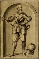 An illustration from Ombrassische Helden-Rüst-Kammer : welche von Ferdinanden, Ertzhertzogen zu Oesterreich, herrlich angerichtet (1735)