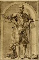An illustration from Ombrassische Helden-Rüst-Kammer : welche von Ferdinanden, Ertzhertzogen zu Oesterreich, herrlich angerichtet (1735)