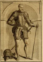 An illustration from Ombrassische Helden-Rüst-Kammer : welche von Ferdinanden, Ertzhertzogen zu Oesterreich, herrlich angerichtet (1735)