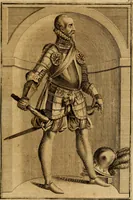 An illustration from Ombrassische Helden-Rüst-Kammer : welche von Ferdinanden, Ertzhertzogen zu Oesterreich, herrlich angerichtet (1735)