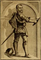 An illustration from Ombrassische Helden-Rüst-Kammer : welche von Ferdinanden, Ertzhertzogen zu Oesterreich, herrlich angerichtet (1735)