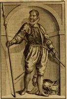 An illustration from Ombrassische Helden-Rüst-Kammer : welche von Ferdinanden, Ertzhertzogen zu Oesterreich, herrlich angerichtet (1735)