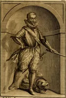 An illustration from Ombrassische Helden-Rüst-Kammer : welche von Ferdinanden, Ertzhertzogen zu Oesterreich, herrlich angerichtet (1735)
