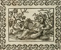 An illustration from Omnia Andreae Alciati v. c. emblemata : cum commentariis, quibus emblematum omnium aperta origine, mens authoris explicatur, & obscura omnia dubiaque illustrantur (1583)