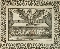 An illustration from Omnia Andreae Alciati v. c. emblemata : cum commentariis, quibus emblematum omnium aperta origine, mens authoris explicatur, & obscura omnia dubiaque illustrantur (1583)