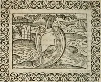 Picture 68 of 263 from Omnia Andreae Alciati v. c. emblemata : cum commentariis, quibus emblematum omnium aperta origine, mens authoris explicatur, & obscura omnia dubiaque illustrantur (1583), leaf 205