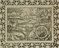 An illustration from Omnia Andreae Alciati v. c. emblemata : cum commentariis, quibus emblematum omnium aperta origine, mens authoris explicatur, & obscura omnia dubiaque illustrantur (1583)