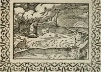 An illustration from Omnia Andreae Alciati v. c. emblemata : cum commentariis, quibus emblematum omnium aperta origine, mens authoris explicatur, & obscura omnia dubiaque illustrantur (1583)