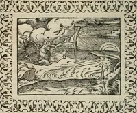 An illustration from Omnia Andreae Alciati v. c. emblemata : cum commentariis, quibus emblematum omnium aperta origine, mens authoris explicatur, & obscura omnia dubiaque illustrantur (1583)