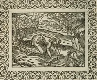 Picture 100 of 263 from Omnia Andreae Alciati v. c. emblemata : cum commentariis, quibus emblematum omnium aperta origine, mens authoris explicatur, & obscura omnia dubiaque illustrantur (1583), leaf 259