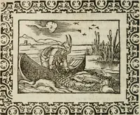 Picture 108 of 263 from Omnia Andreae Alciati v. c. emblemata : cum commentariis, quibus emblematum omnium aperta origine, mens authoris explicatur, & obscura omnia dubiaque illustrantur (1583), leaf 279