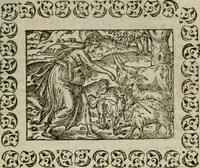 An illustration from Omnia Andreae Alciati v. c. emblemata : cum commentariis, quibus emblematum omnium aperta origine, mens authoris explicatur, & obscura omnia dubiaque illustrantur (1583)