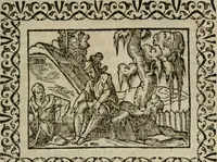 An illustration from Omnia Andreae Alciati v. c. emblemata : cum commentariis, quibus emblematum omnium aperta origine, mens authoris explicatur, & obscura omnia dubiaque illustrantur (1583)