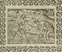 An illustration from Omnia Andreae Alciati v. c. emblemata : cum commentariis, quibus emblematum omnium aperta origine, mens authoris explicatur, & obscura omnia dubiaque illustrantur (1583)