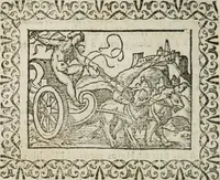 An illustration from Omnia Andreae Alciati v. c. emblemata : cum commentariis, quibus emblematum omnium aperta origine, mens authoris explicatur, & obscura omnia dubiaque illustrantur (1583)