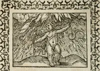 An illustration from Omnia Andreae Alciati v. c. emblemata : cum commentariis, quibus emblematum omnium aperta origine, mens authoris explicatur, & obscura omnia dubiaque illustrantur (1583)