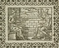 An illustration from Omnia Andreae Alciati v. c. emblemata : cum commentariis, quibus emblematum omnium aperta origine, mens authoris explicatur, & obscura omnia dubiaque illustrantur (1583)