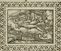 An illustration from Omnia Andreae Alciati v. c. emblemata : cum commentariis, quibus emblematum omnium aperta origine, mens authoris explicatur, & obscura omnia dubiaque illustrantur (1583)