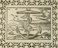 An illustration from Omnia Andreae Alciati v. c. emblemata : cum commentariis, quibus emblematum omnium aperta origine, mens authoris explicatur, & obscura omnia dubiaque illustrantur (1583)