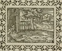 An illustration from Omnia Andreae Alciati v. c. emblemata : cum commentariis, quibus emblematum omnium aperta origine, mens authoris explicatur, & obscura omnia dubiaque illustrantur (1583)