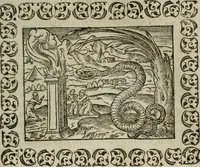 An illustration from Omnia Andreae Alciati v. c. emblemata : cum commentariis, quibus emblematum omnium aperta origine, mens authoris explicatur, & obscura omnia dubiaque illustrantur (1583)