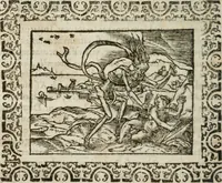 Picture 202 of 263 from Omnia Andreae Alciati v. c. emblemata : cum commentariis, quibus emblematum omnium aperta origine, mens authoris explicatur, & obscura omnia dubiaque illustrantur (1583), leaf 523