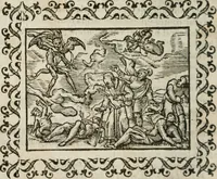 An illustration from Omnia Andreae Alciati v. c. emblemata : cum commentariis, quibus emblematum omnium aperta origine, mens authoris explicatur, & obscura omnia dubiaque illustrantur (1583)