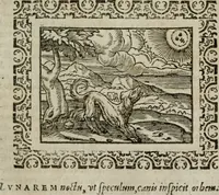 An illustration from Omnia Andreae Alciati v. c. emblemata : cum commentariis, quibus emblematum omnium aperta origine, mens authoris explicatur, & obscura omnia dubiaque illustrantur (1583)