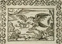 An illustration from Omnia Andreae Alciati v. c. emblemata : cum commentariis, quibus emblematum omnium aperta origine, mens authoris explicatur, & obscura omnia dubiaque illustrantur (1583)