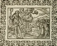 An illustration from Omnia Andreae Alciati v. c. emblemata : cum commentariis, quibus emblematum omnium aperta origine, mens authoris explicatur, & obscura omnia dubiaque illustrantur (1583)