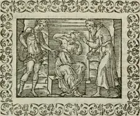 An illustration from Omnia Andreae Alciati v. c. emblemata : cum commentariis, quibus emblematum omnium aperta origine, mens authoris explicatur, & obscura omnia dubiaque illustrantur (1583)