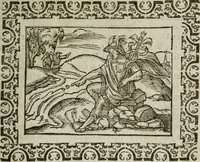 An illustration from Omnia Andreae Alciati v. c. emblemata : cum commentariis, quibus emblematum omnium aperta origine, mens authoris explicatur, & obscura omnia dubiaque illustrantur (1583)