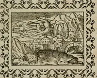An illustration from Omnia Andreae Alciati v. c. emblemata : cum commentariis, quibus emblematum omnium aperta origine, mens authoris explicatur, & obscura omnia dubiaque illustrantur (1583)