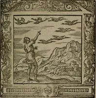 An illustration from Omnia Andreae Alciati v.c. emblemata : cum commentariis, quibus emblematum omnium aperta origine, mens auctoris explicatur, & obscura omnia dubiaque illustrantur (1581)