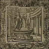 An illustration from Omnia Andreae Alciati v.c. emblemata : cum commentariis, quibus emblematum omnium aperta origine, mens auctoris explicatur, & obscura omnia dubiaque illustrantur (1581)
