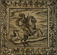 An illustration from Omnia Andreae Alciati v.c. emblemata : cum commentariis, quibus emblematum omnium aperta origine, mens auctoris explicatur, & obscura omnia dubiaque illustrantur (1581)