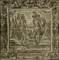 An illustration from Omnia Andreae Alciati v.c. emblemata : cum commentariis, quibus emblematum omnium aperta origine, mens auctoris explicatur, & obscura omnia dubiaque illustrantur (1581)
