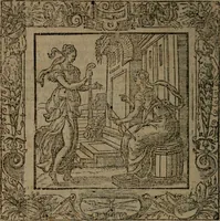 An illustration from Omnia Andreae Alciati v.c. emblemata : cum commentariis, quibus emblematum omnium aperta origine, mens auctoris explicatur, & obscura omnia dubiaque illustrantur (1581)