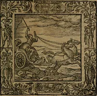 An illustration from Omnia Andreae Alciati v.c. emblemata : cum commentariis, quibus emblematum omnium aperta origine, mens auctoris explicatur, & obscura omnia dubiaque illustrantur (1581)