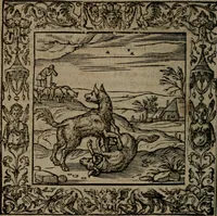 An illustration from Omnia Andreae Alciati v.c. emblemata : cum commentariis, quibus emblematum omnium aperta origine, mens auctoris explicatur, & obscura omnia dubiaque illustrantur (1581)
