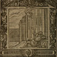 An illustration from Omnia Andreae Alciati v.c. emblemata : cum commentariis, quibus emblematum omnium aperta origine, mens auctoris explicatur, & obscura omnia dubiaque illustrantur (1581)