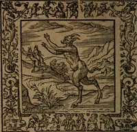 An illustration from Omnia Andreae Alciati v.c. emblemata : cum commentariis, quibus emblematum omnium aperta origine, mens auctoris explicatur, & obscura omnia dubiaque illustrantur (1581)