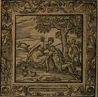 An illustration from Omnia Andreae Alciati v.c. emblemata : cum commentariis, quibus emblematum omnium aperta origine, mens auctoris explicatur, & obscura omnia dubiaque illustrantur (1581)