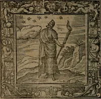 An illustration from Omnia Andreae Alciati v.c. emblemata : cum commentariis, quibus emblematum omnium aperta origine, mens auctoris explicatur, & obscura omnia dubiaque illustrantur (1581)