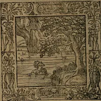 An illustration from Omnia Andreae Alciati v.c. emblemata : cum commentariis, quibus emblematum omnium aperta origine, mens auctoris explicatur, & obscura omnia dubiaque illustrantur (1581)