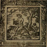 An illustration from Omnia Andreae Alciati v.c. emblemata : cum commentariis, quibus emblematum omnium aperta origine, mens auctoris explicatur, & obscura omnia dubiaque illustrantur (1581)